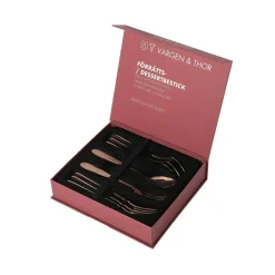 Frost Dessertbestick / Förrättsbestick 8 Delar, Svart