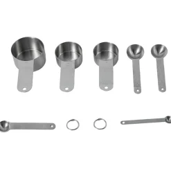 Vargen & Thor Mått & Måttsatser-Frost Mått 7 Delar, Svart