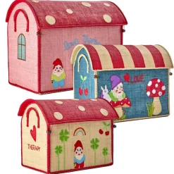 Barn RICE Leksaksförvaring-Förvaringskorg 3 Delar, Love Therapy