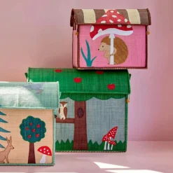 Barn RICE Leksaksförvaring-Förvaringskorg 3 Delar, Love Therapy