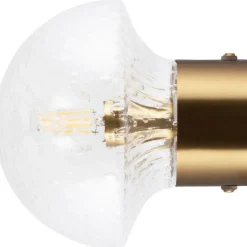 Fungo 16 Vägglampa, Krom / Vit