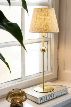 Globen Lighting Ljuslyktor-Fungo 12 Värmeljuslykta, Brun