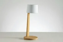 Gaia Bordslampa Portabel Teak, Rubelli Biliardo