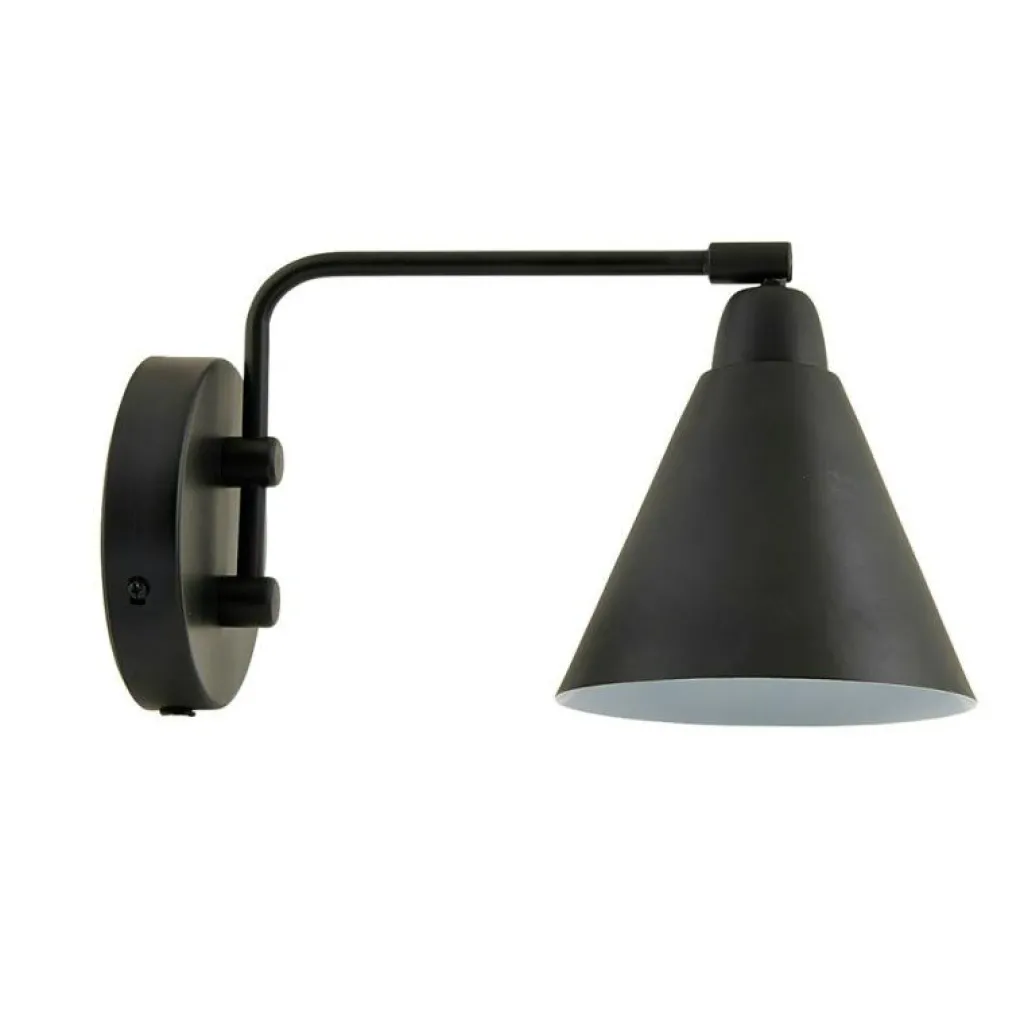 House Doctor Sänglampor|Vägglampor-Game Vägglampa Vridbar, Mässing/Vit