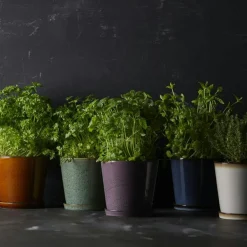 Bitz Krukor-Gastro Kruka Med Fat Ø14 cm, Svart/Mörkblå