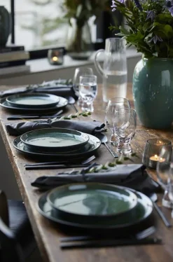 Gastro Tallrik Ø21 cm, Svart/Mörkblå