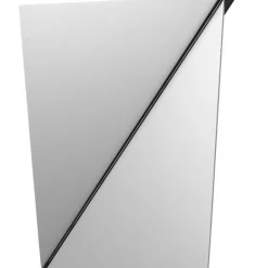 Muuto Väggspeglar-Gaze Spegel Rostfritt Stål, 35x50 cm