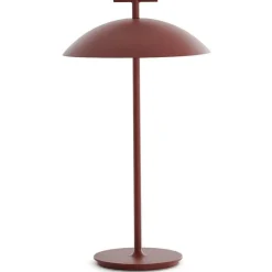 Geen-A Mini Bordslampa Portabel, Tegelröd