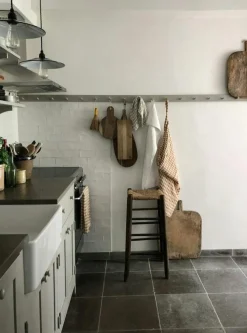 Tell Me More Kökshanddukar-Gingham Kökshandduk 50x70 cm, Biscuit