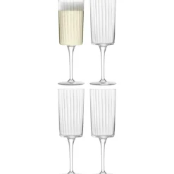 LSA International Champagneglas-Gio Line Champagneglas, 4-pack