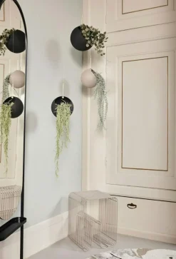 AYTM Krukor-Globe Hängande Kruka Ø21x32 cm, Taupe