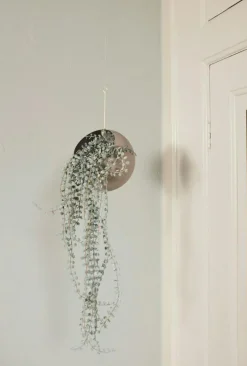 AYTM Krukor-Globe Hängande Kruka Ø21x32 cm, Taupe