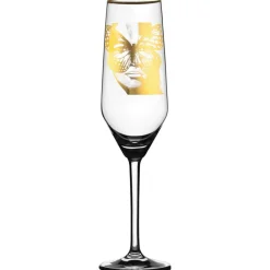 Carolina Gynning Champagneglas-Golden Butterfly Champagneglas 30 cl,