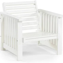 Hillerstorp Loungefåtöljer & Utefåtöljer-Gotland Fåtölj, Vit