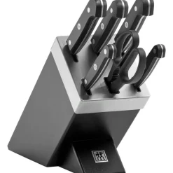 Zwilling Knivlister & Knivblock-Gourmet Knivblock Självslipande, 7 Delar