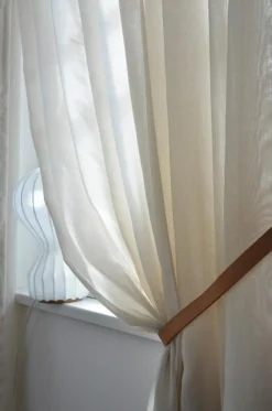 Mimou Gardinlängder-Grace Gardin Enkel Bredd 140x250 cm, Natur