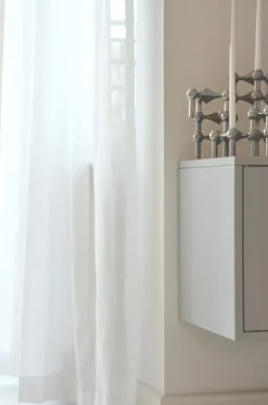 Mimou Gardinlängder-Grace Gardin Enkel Bredd 140x250 cm, Natur