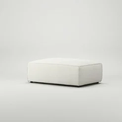 Decotique Fotpallar|Modulsoffor-Grand Fotpall Minetyg, Sandshell Beige