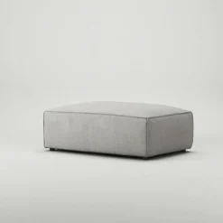 Decotique Fotpallar|Modulsoffor-Grand Fotpall Minetyg, Sandshell Beige