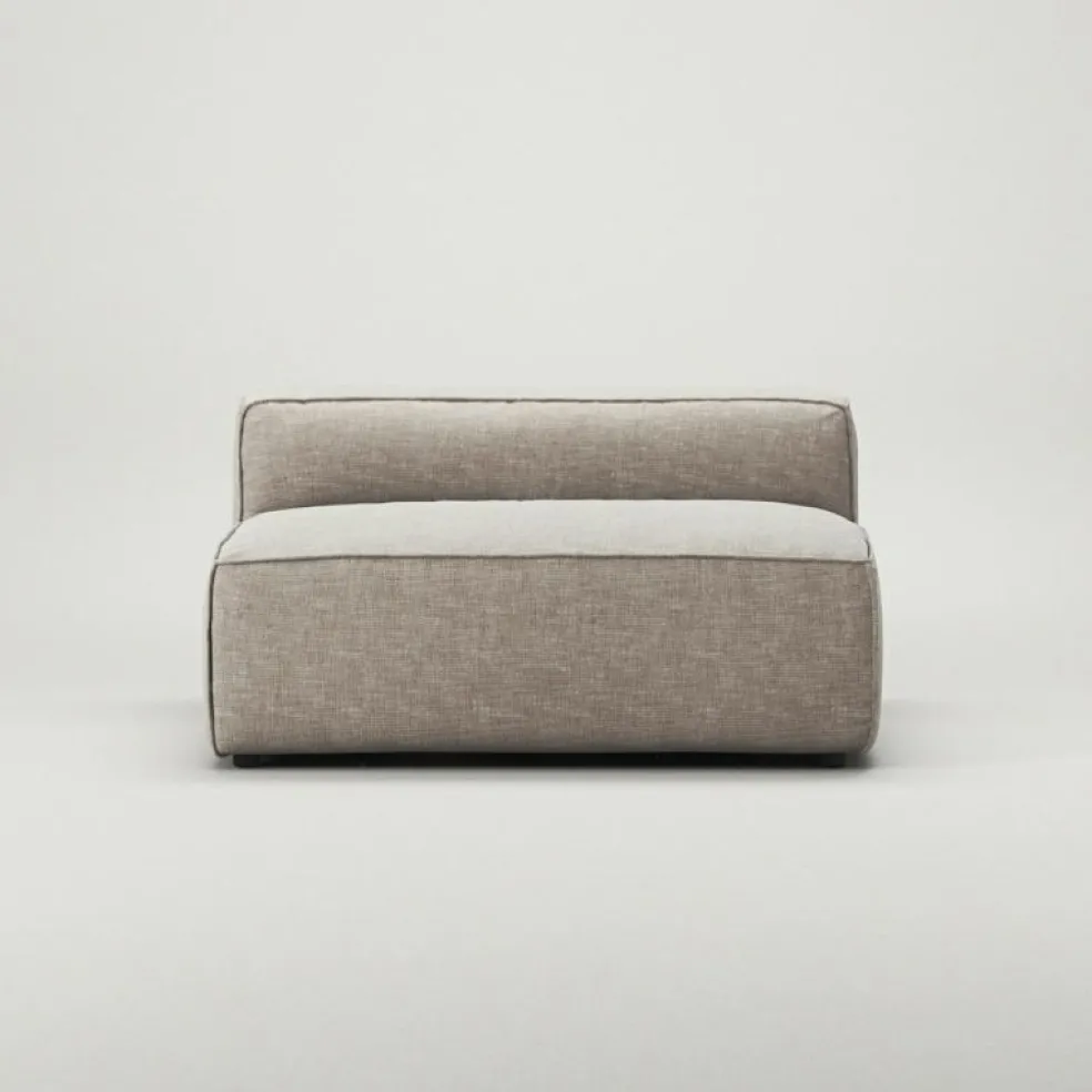 Grand Fåtölj Minetyg, Sandshell Beige