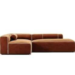 Grand Hue Loungesoffa 3-Sits Öppet Avslut Höger, Steam White / Mine Graphite