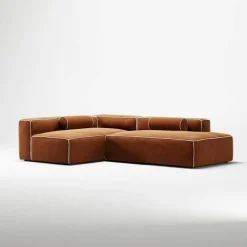 Grand Hue Loungesoffa 3-Sits Öppet Avslut Höger, Steam White / Mine Graphite