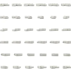 Grand Hue Loungesoffa 3-Sits Öppet Avslut Höger, Steam White / Mine Graphite