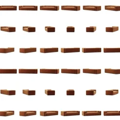 Decotique 3-Sitssoffor-Grand Hue 3-Sitssoffa, Copper Glow / Moon White