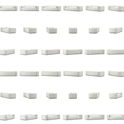 Decotique 3-Sitssoffor-Grand Hue 3-Sitssoffa, Copper Glow / Moon White