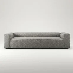 Grand 3-Sitssoffa Bouclétyg, Clay Beige