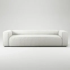 Grand 3-Sitssoffa Bouclétyg, Clay Beige