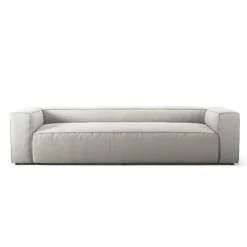 Grand 3-Sitssoffa Bouclétyg, Clay Beige