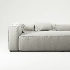 Grand 3-Sitssoffa Bouclétyg, Clay Beige