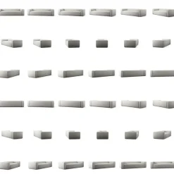 Grand 3-Sitssoffa Bouclétyg, Clay Beige