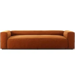 Grand 3-Sitssoffa Bouclétyg, Clay Beige