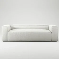 Grand 2-Sitssoffa Bouclétyg, Clay Beige