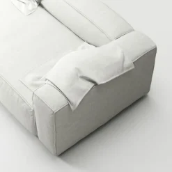 Grand 2-Sitssoffa Bouclétyg, Clay Beige