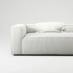 Grand 2-Sitssoffa Bouclétyg, Clay Beige