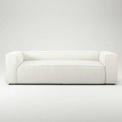 Grand 2-Sitssoffa Bouclétyg, Clay Beige