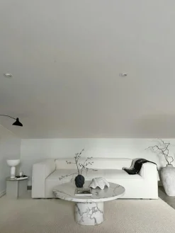 Grand 2-Sitssoffa Bouclétyg, Clay Beige