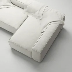 Decotique Modulsoffor|Hörnsoffor & Divansoffor-Grand 3-Sitssoffa Divan Höger Minetyg, Sandshell Beige