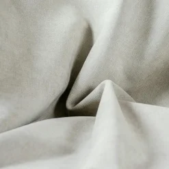 Grand 4-Sitssoffa Divan Höger öppet avslut Med Fotpall Minetyg, Sandshell Beige