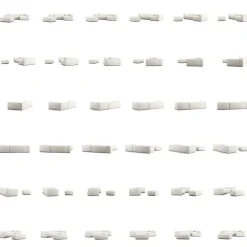 Grand 4-Sitssoffa Divan Höger öppet avslut Med Fotpall Minetyg, Sandshell Beige