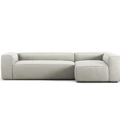 Decotique Modulsoffor|Hörnsoffor & Divansoffor-Grand 4-Sitssoffa Divan Höger Minetyg, Sandshell Beige
