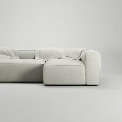 Decotique Modulsoffor|Hörnsoffor & Divansoffor-Grand 4-Sitssoffa Divan Höger Minetyg, Sandshell Beige