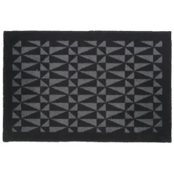 Graphic Dörrmatta 60x90cm, Svart/Grå