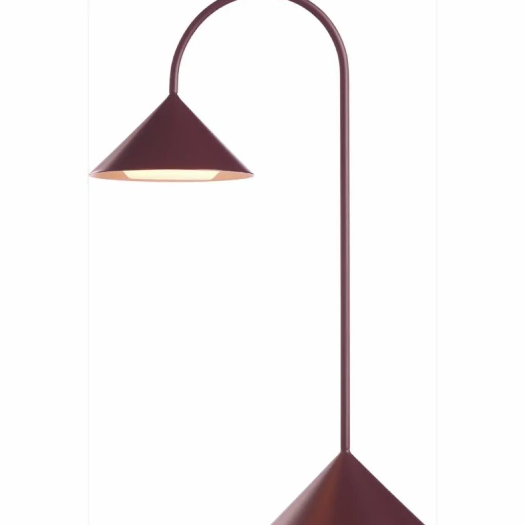 Frandsen Portabla Lampor|Portabla Lampor-Grasp Bordslampa Portabel 47 cm, Matt Beetroot