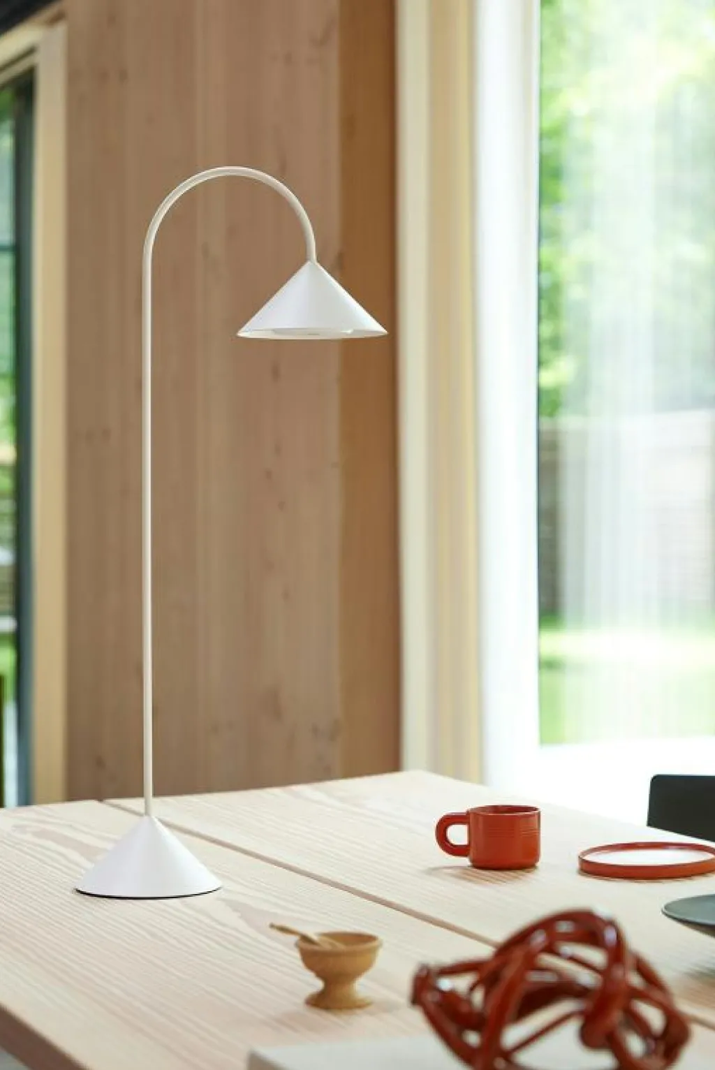 Frandsen Portabla Lampor|Portabla Lampor-Grasp Bordslampa Portabel 47 cm, Matt Beetroot