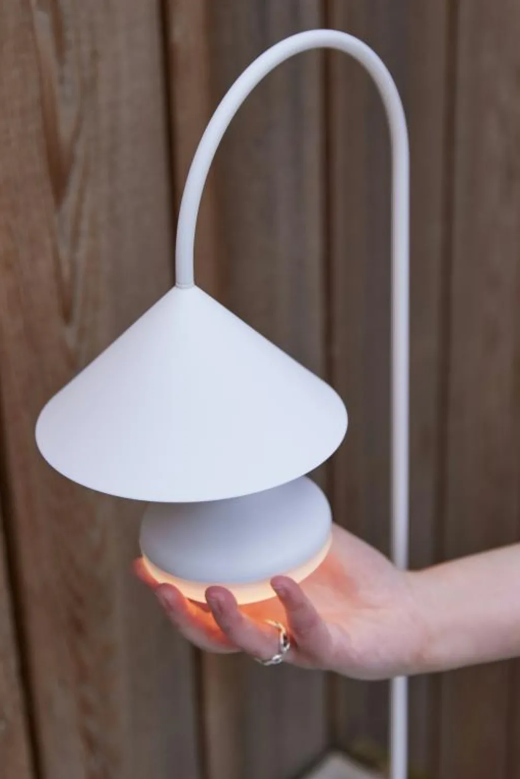 Frandsen Portabla Lampor|Portabla Lampor-Grasp Bordslampa Portabel 47 cm, Matt Beetroot