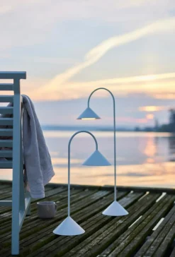 Frandsen Portabla Lampor|Portabla Lampor-Grasp Bordslampa Portabel 47 cm, Matt Beetroot